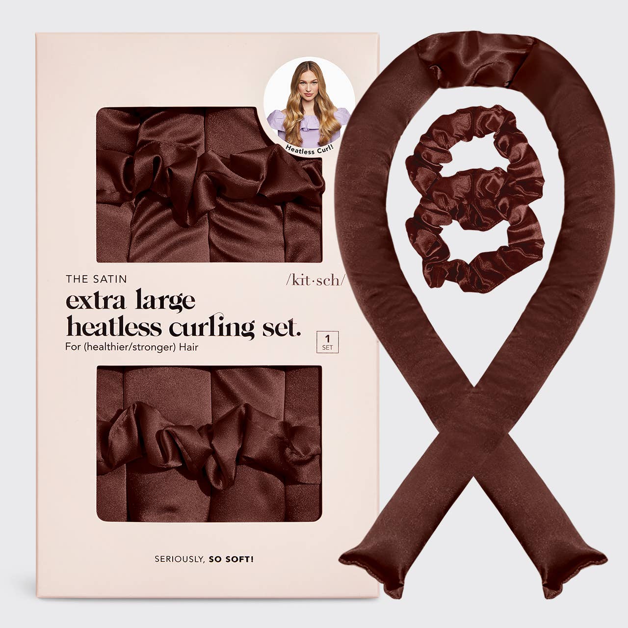 XL Satijn Hittevrije Krulset - Maeva Studio