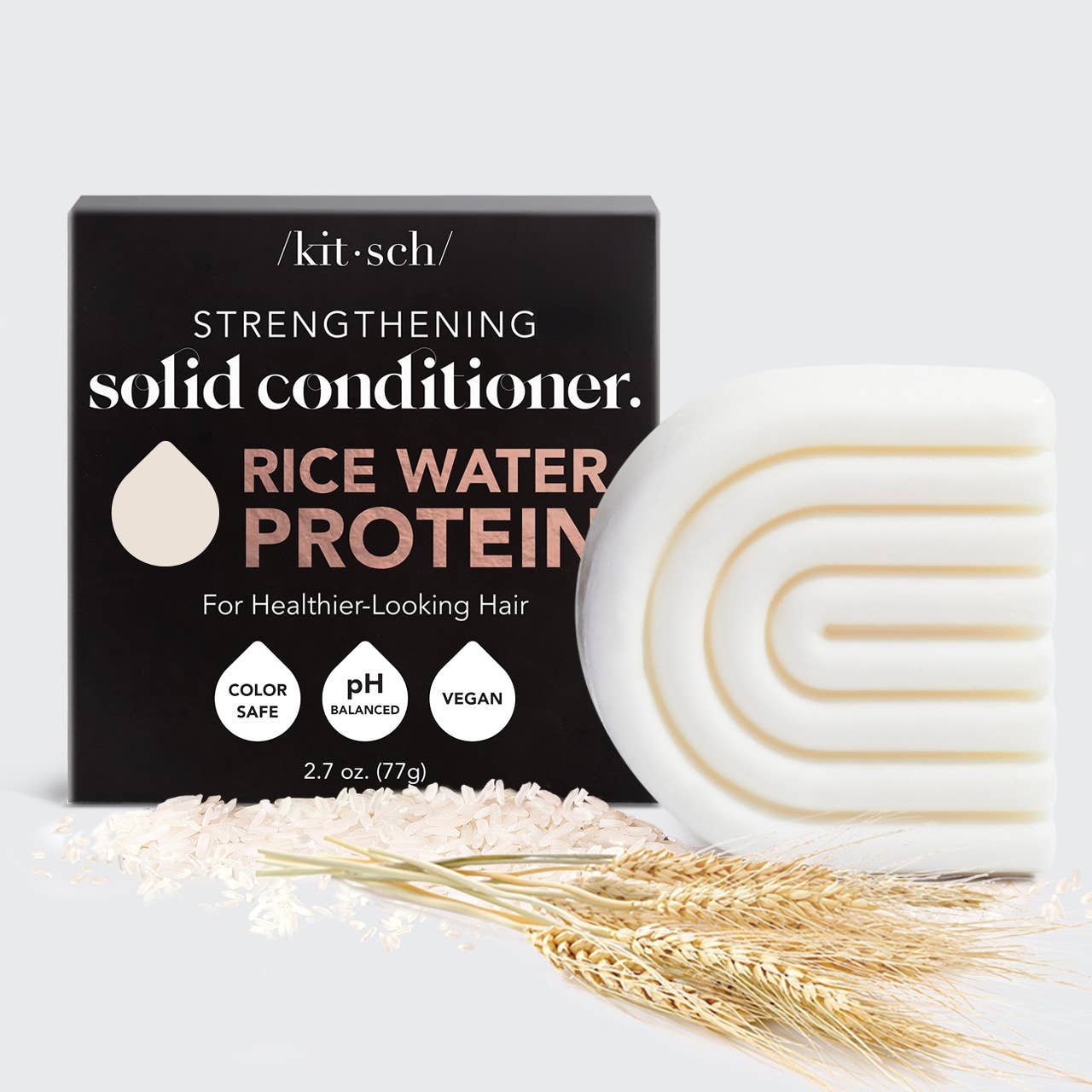 Rice Water Protein Conditioner Bar voor haargroei - Maeva Studio