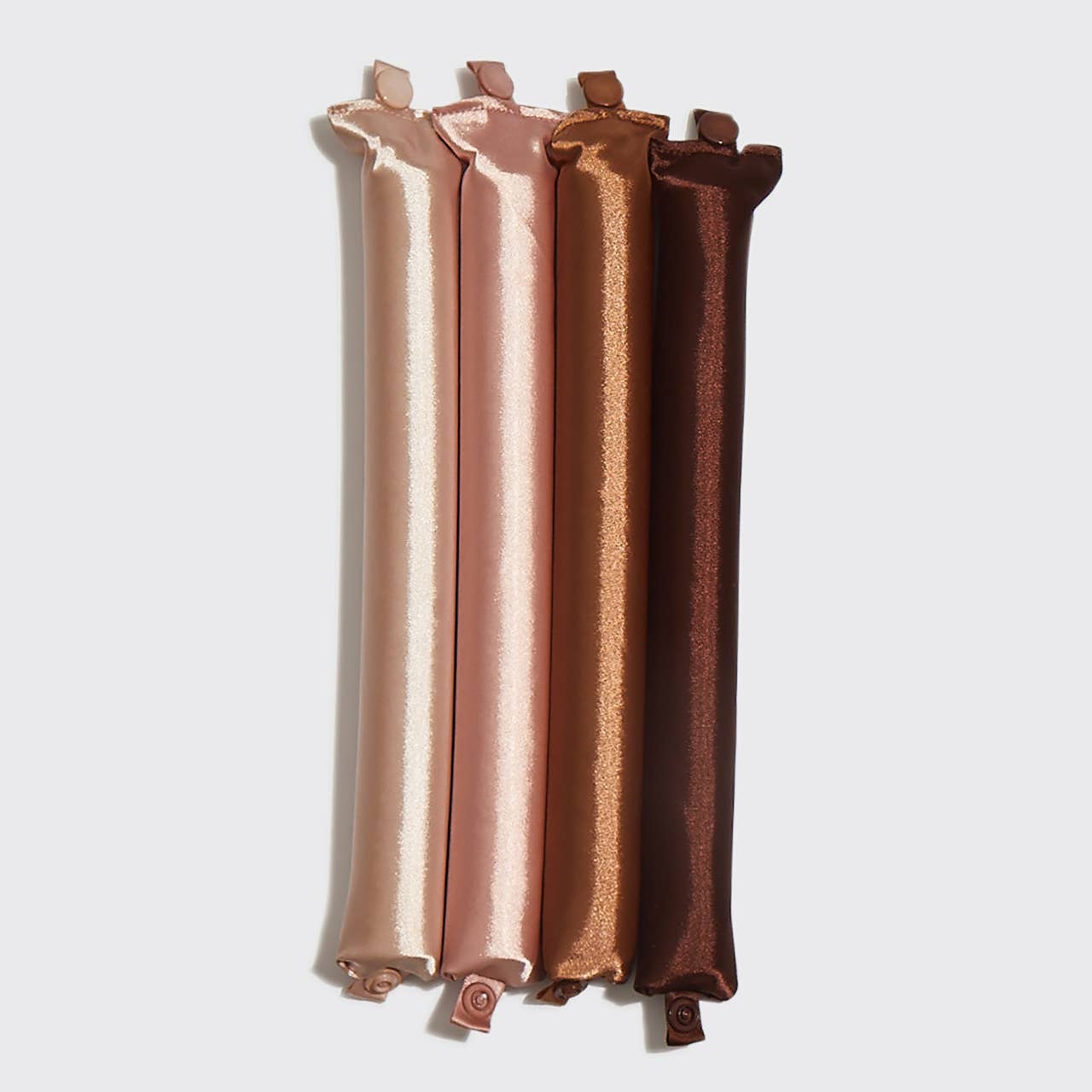 Hittevrije Jumbo Krulset van Satijn - Rosewood - Maeva Studio